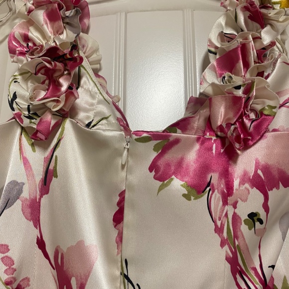 Cocktail Dress, size 8, Floral ,London Times - Picture 2 of 6